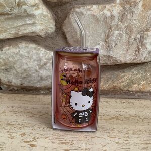 NIB Hello Kitty halloween pink skeleton tumbler sanrio hellokittycore halloweenc